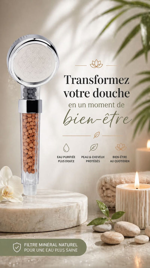 Pommeau de douche Natur&Ô - Essentiel