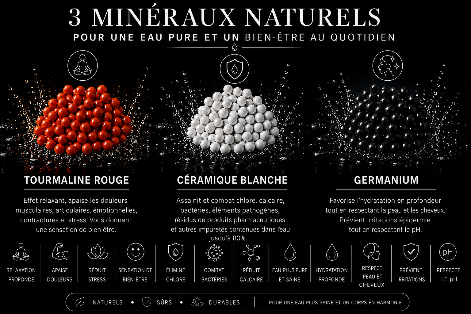 Pommeau de douche Natur&Ô - Essentiel